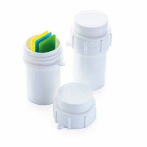 Plastic slide mailers for 5/10 slides - screw cap