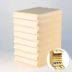 Plastic archive for blocks